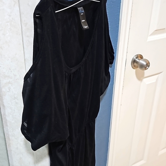 Catalina swim coverup drawstring Waist Short Open Sleeve Roomy Medium..EUC - Picture 8 of 9